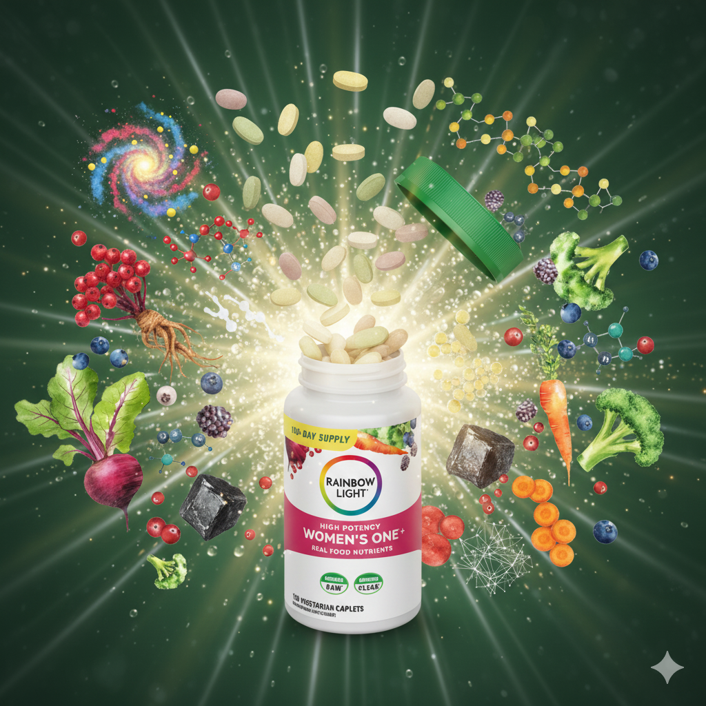 Multivitamínico para Mujeres Rainbow Light™ – Con Nutrientes de Alimentos Reales